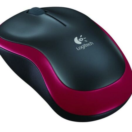 Logitech M185 wireless Mouse, rot